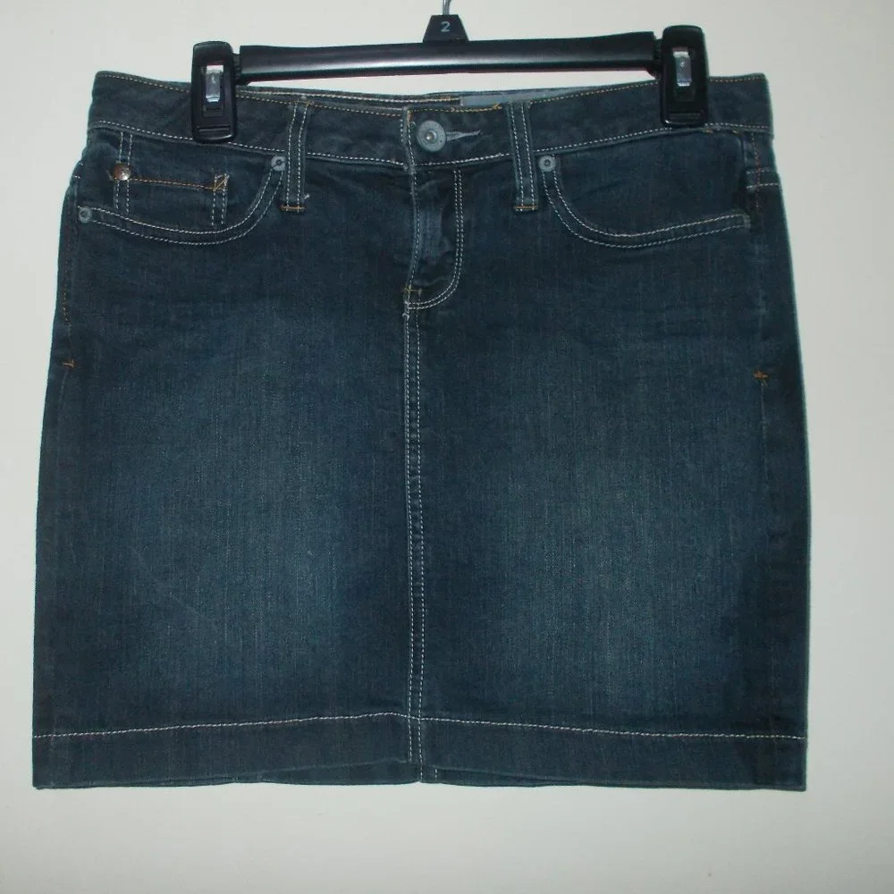 Converse Denim Skirt Dark Wash Size 4 - Picture 1 of 6